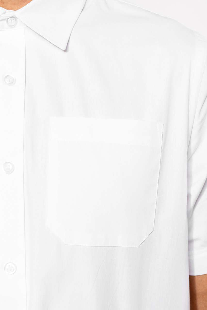 MEN'S SHORT-SLEEVED COTTON POPLIN SHIRT