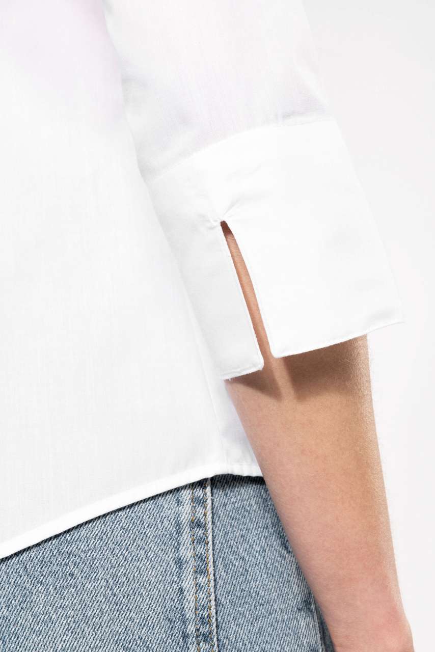 LADIES' 3/4 SLEEVED SHIRT
