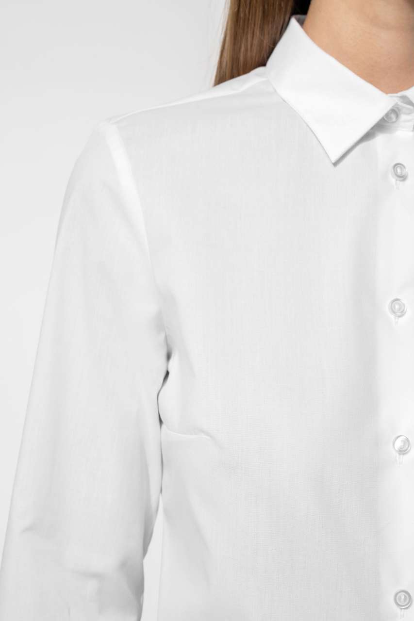 LADIES' POPLIN EASY CARE POLYCOTTON SHIRT