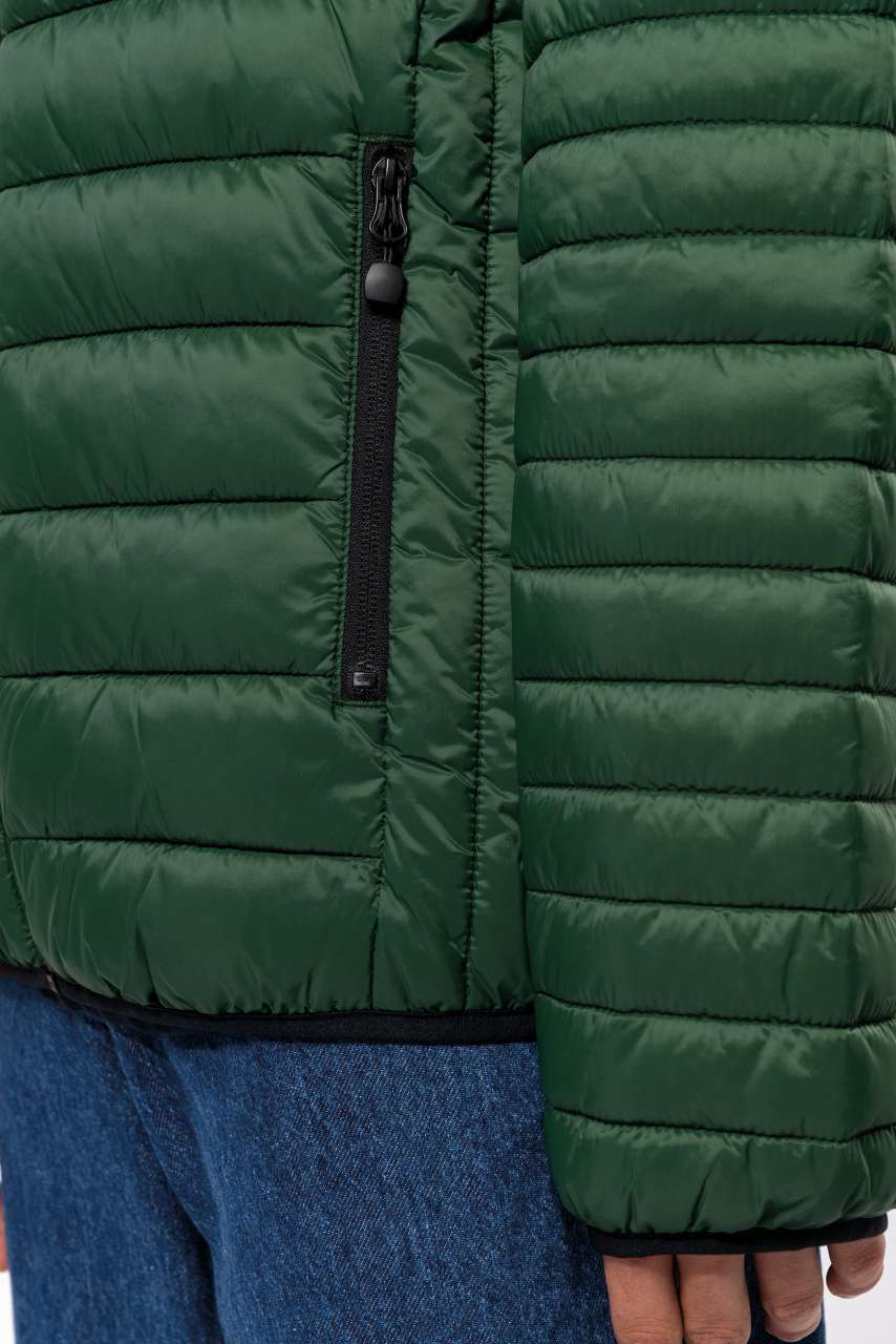 MEN'S LIGHTWEIGHT HOODED PADDED JACKET