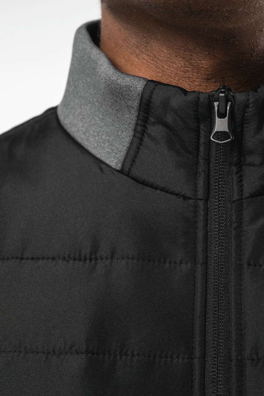 MEN'S BI-MATERIAL PADDED JACKET