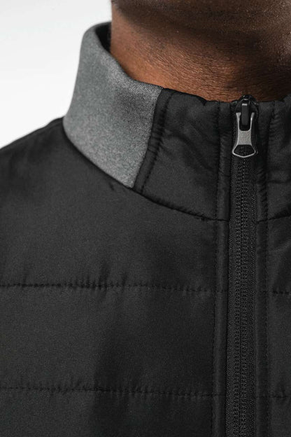 MEN'S BI-MATERIAL PADDED JACKET