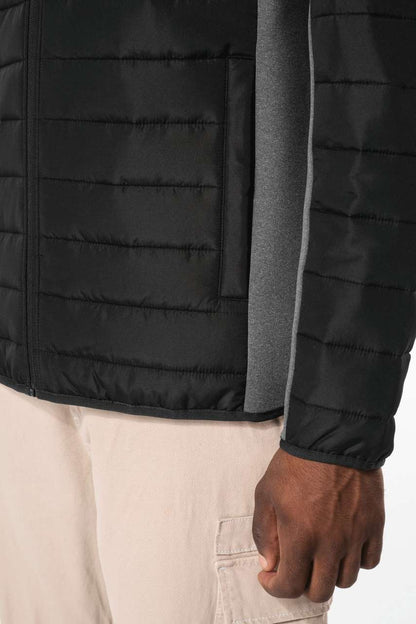 MEN'S BI-MATERIAL PADDED JACKET