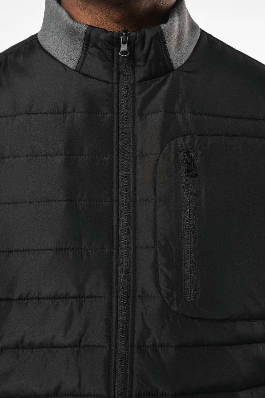 MEN'S BI-MATERIAL PADDED JACKET