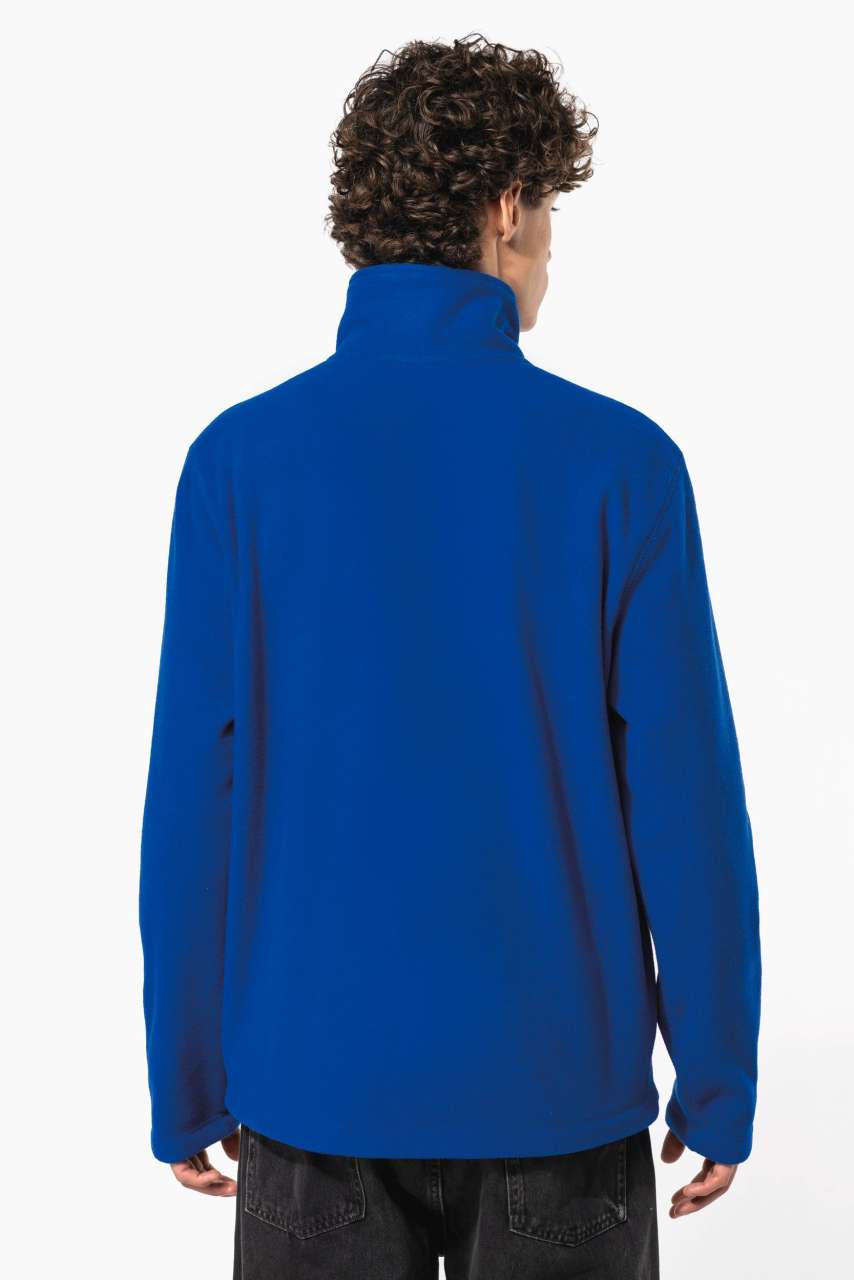ENZO - ZIP NECK MICROFLEECE JACKET