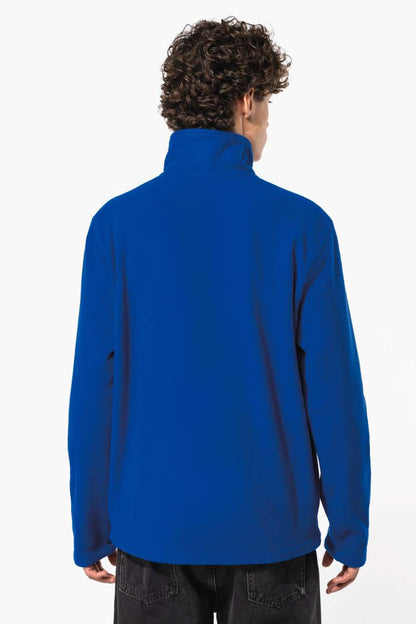ENZO - ZIP NECK MICROFLEECE JACKET
