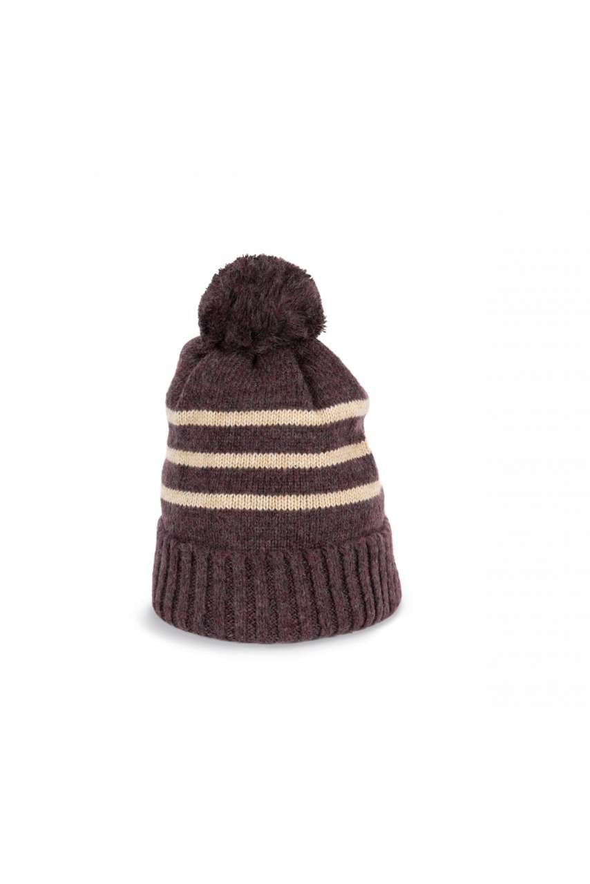 KP556 Dark Rosewood Heather/Light Sand Heather