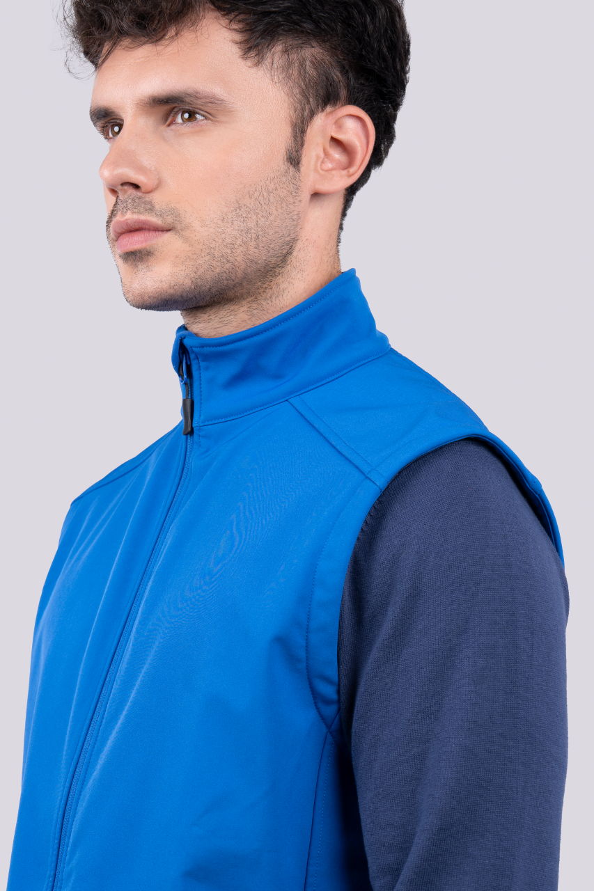 MEN’S 3-LAYER SOFTSHELL BODYWARMER