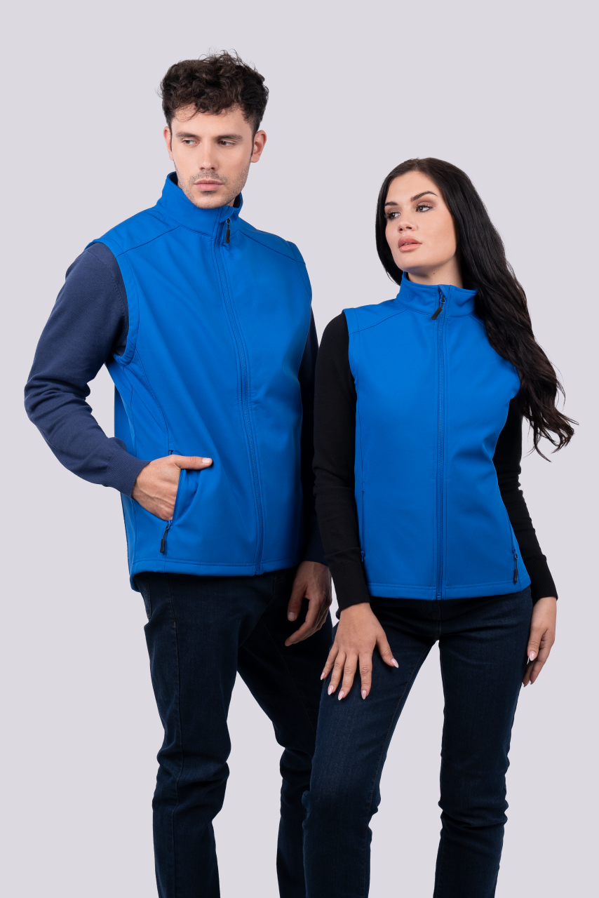 MEN’S 3-LAYER SOFTSHELL BODYWARMER