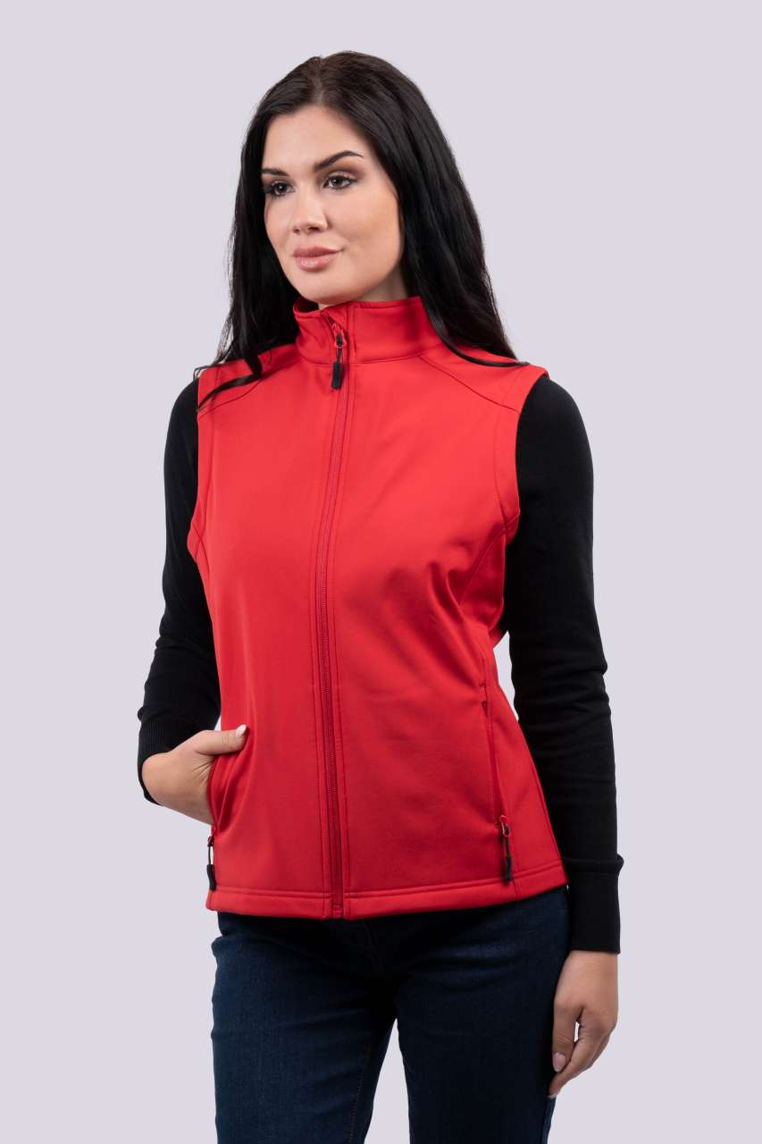 WOMEN’S 3-LAYER SOFTSHELL BODYWARMER