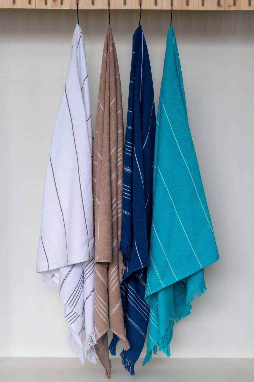 OLIMA STRIPED BEACH&SPA PESHTEMAL TOWEL
