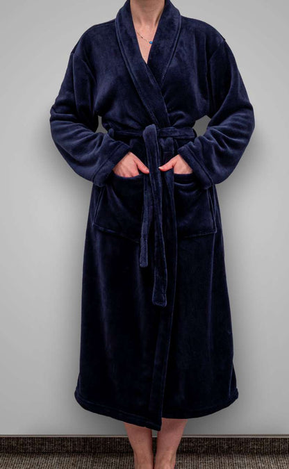 OLIMA CORAL FLEECE BATHROBE