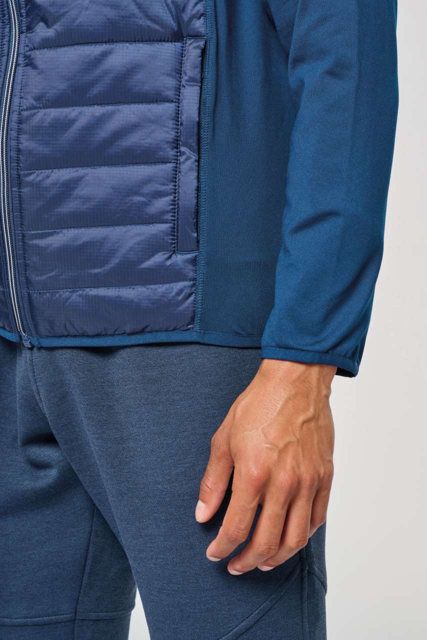 DUAL-FABRIC SPORTS JACKET