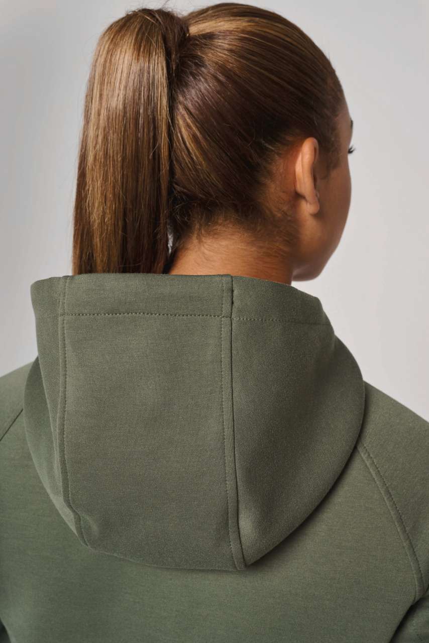 LADIES’ HOODED SWEATSHIRT