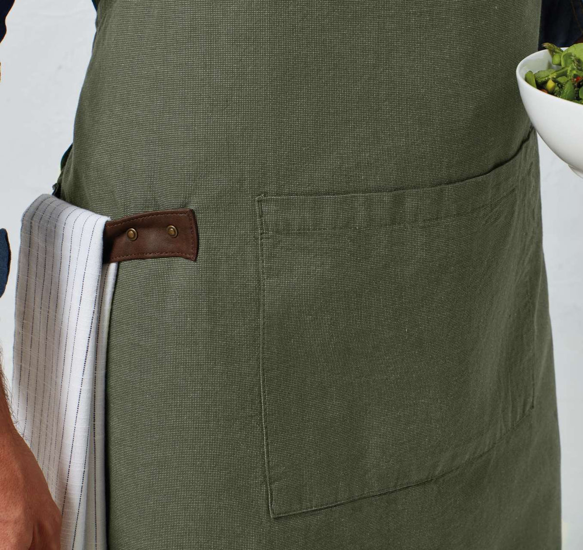 'ANNEX' OXFORD BIB APRON