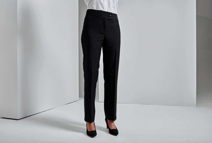 LADIES' 'IRIS' STRAIGHT LEG TROUSERS