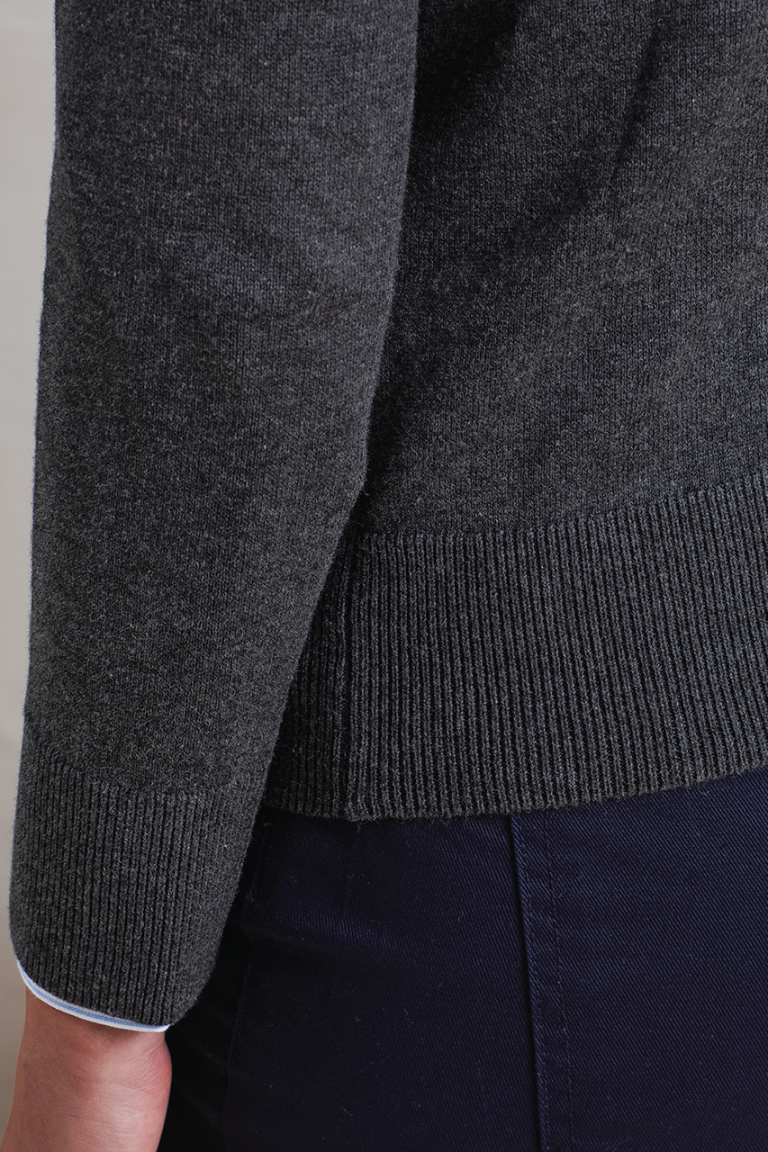 WOMEN'S BUTTON-THROUGH KNITTED CARDIGAN