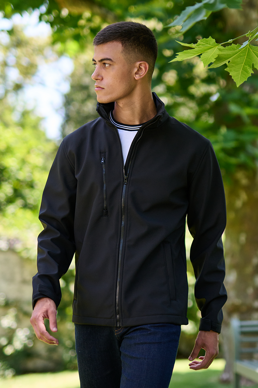 ABLAZE 3 LAYER PRINTABLE SOFTSHELL JACKET