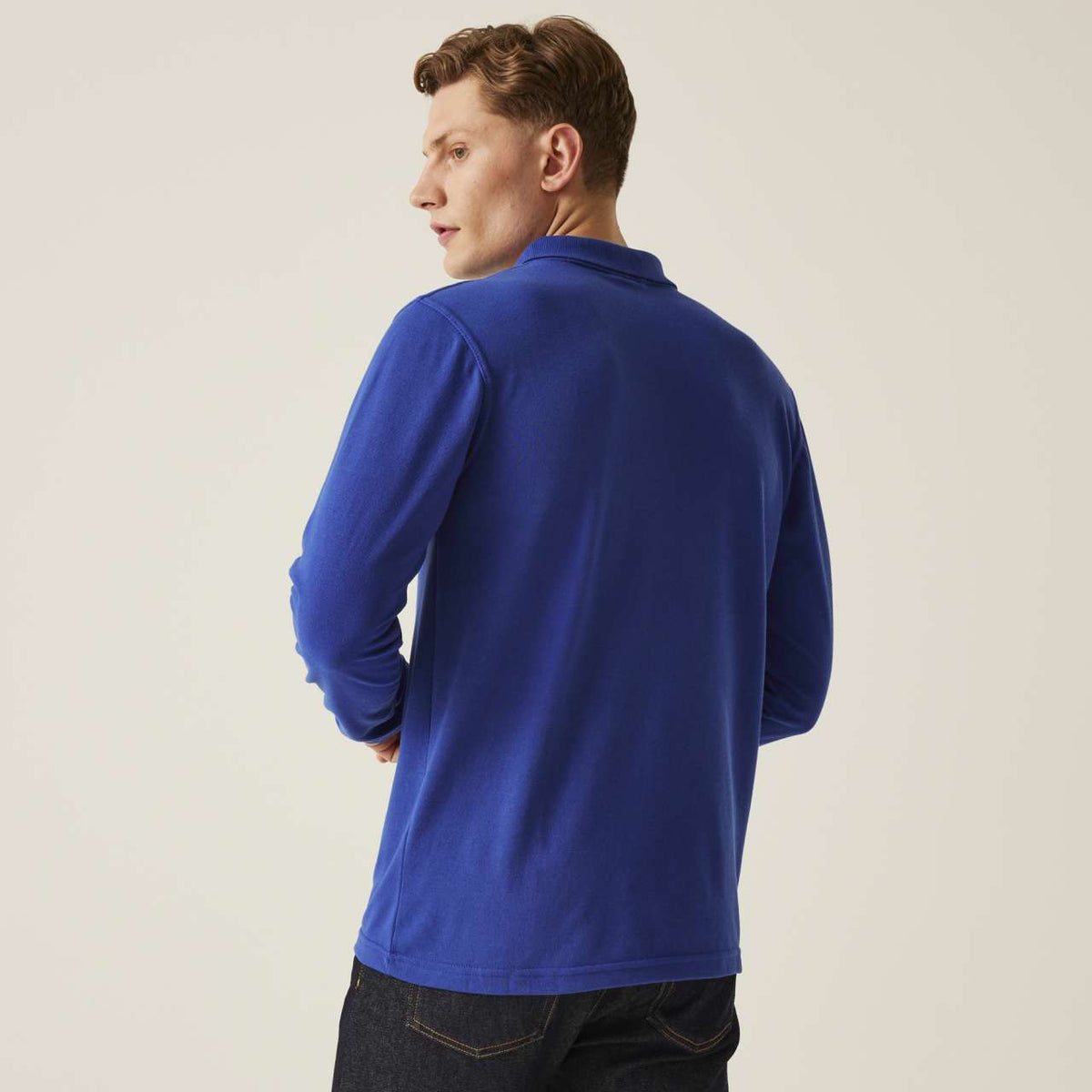 PRO 65/35 LONG SLEEVE POLO SHIRT