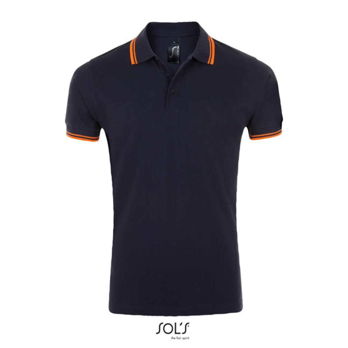 SO00577 French Navy/Neon Orange
