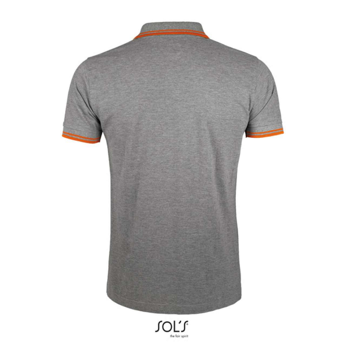 SO00577 Grey Melange/Orange