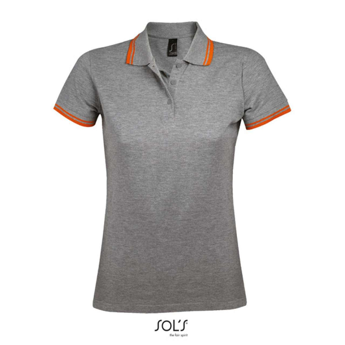 SO00578 Grey Melange/Orange