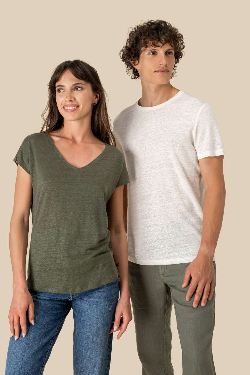 MEN'S LINEN T-SHIRT