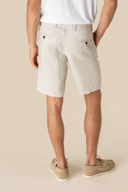 MEN'S LINEN BERMUDA