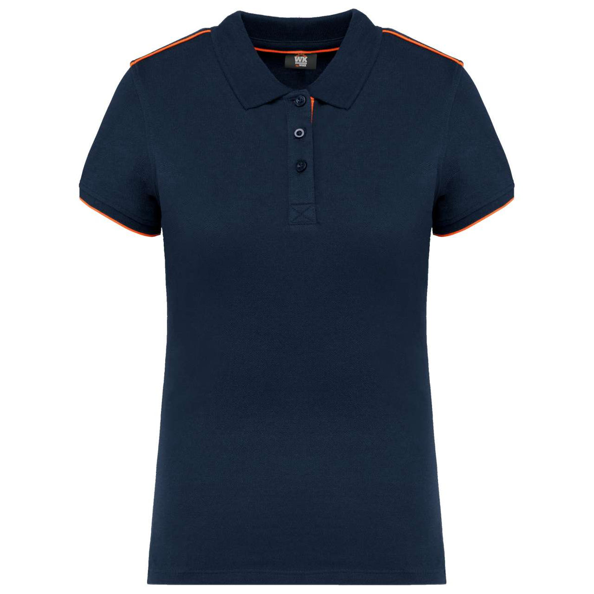 WK271 Navy/Fluorescent Orange