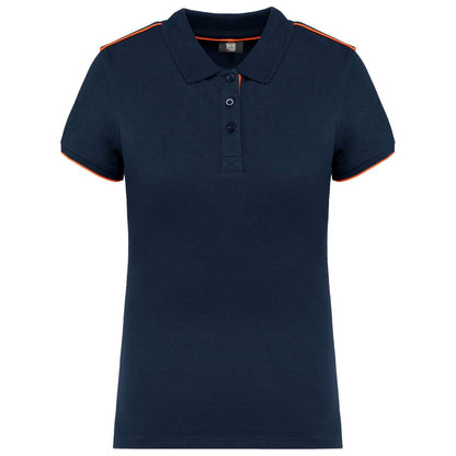 WK271 Navy/Fluorescent Orange