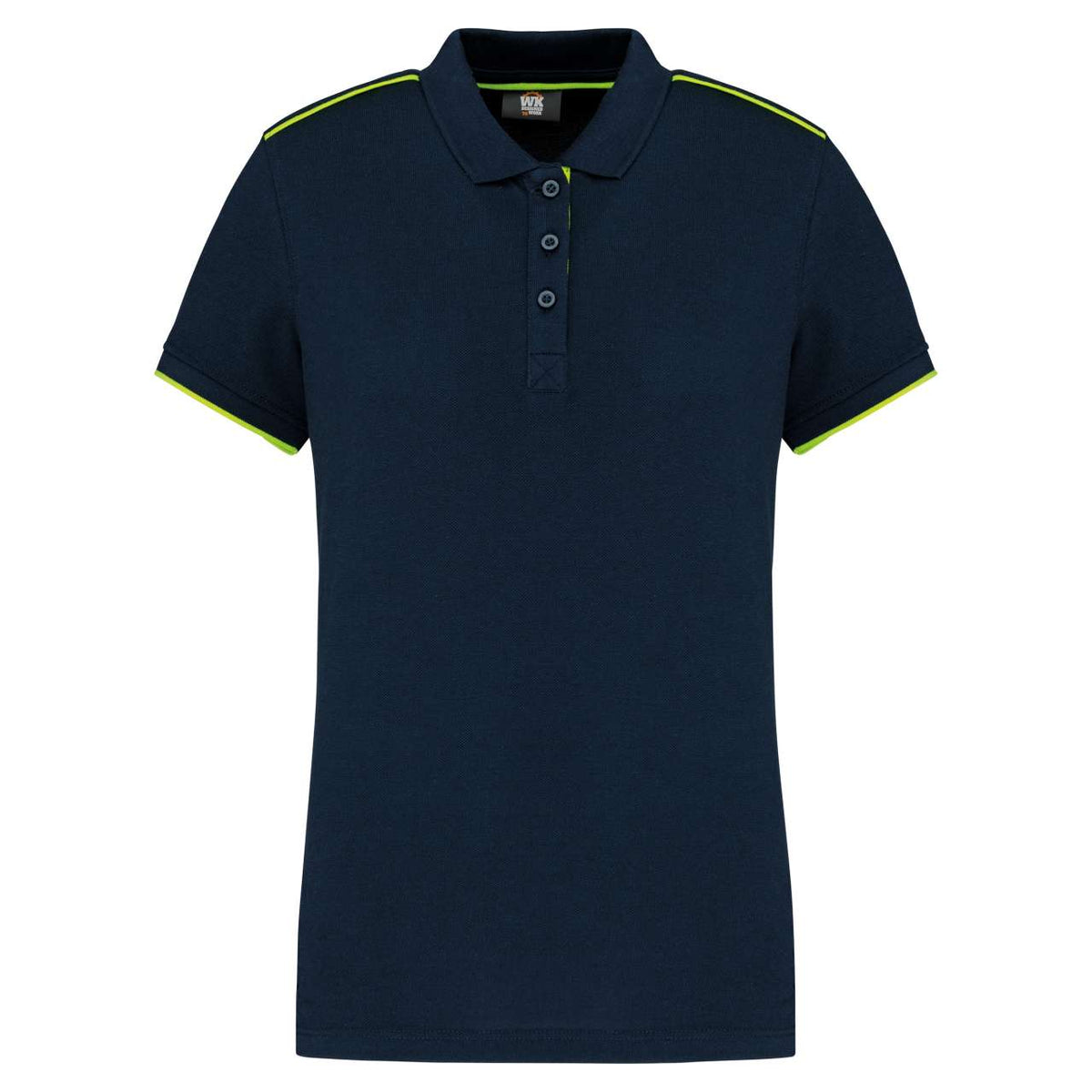 WK271 Navy/Fluorescent Yellow