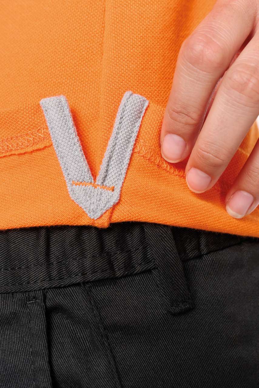 LADIES' SHORT-SLEEVED POLO SHIRT