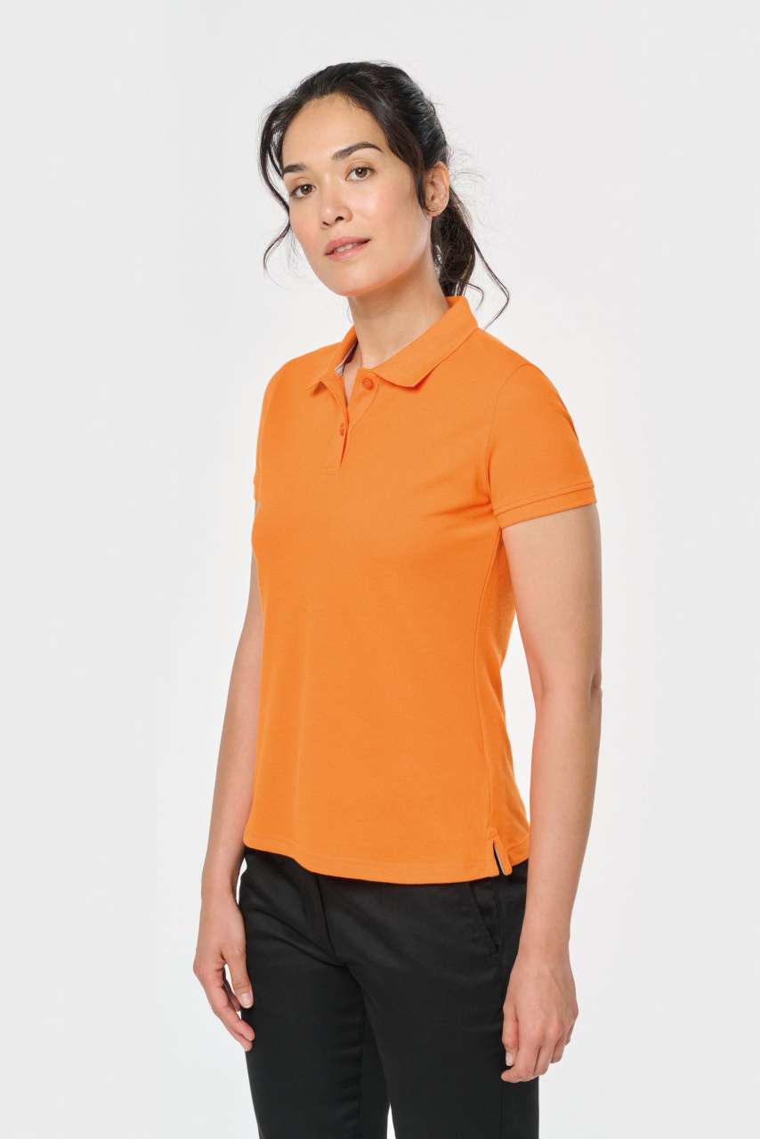 LADIES' SHORT-SLEEVED POLO SHIRT