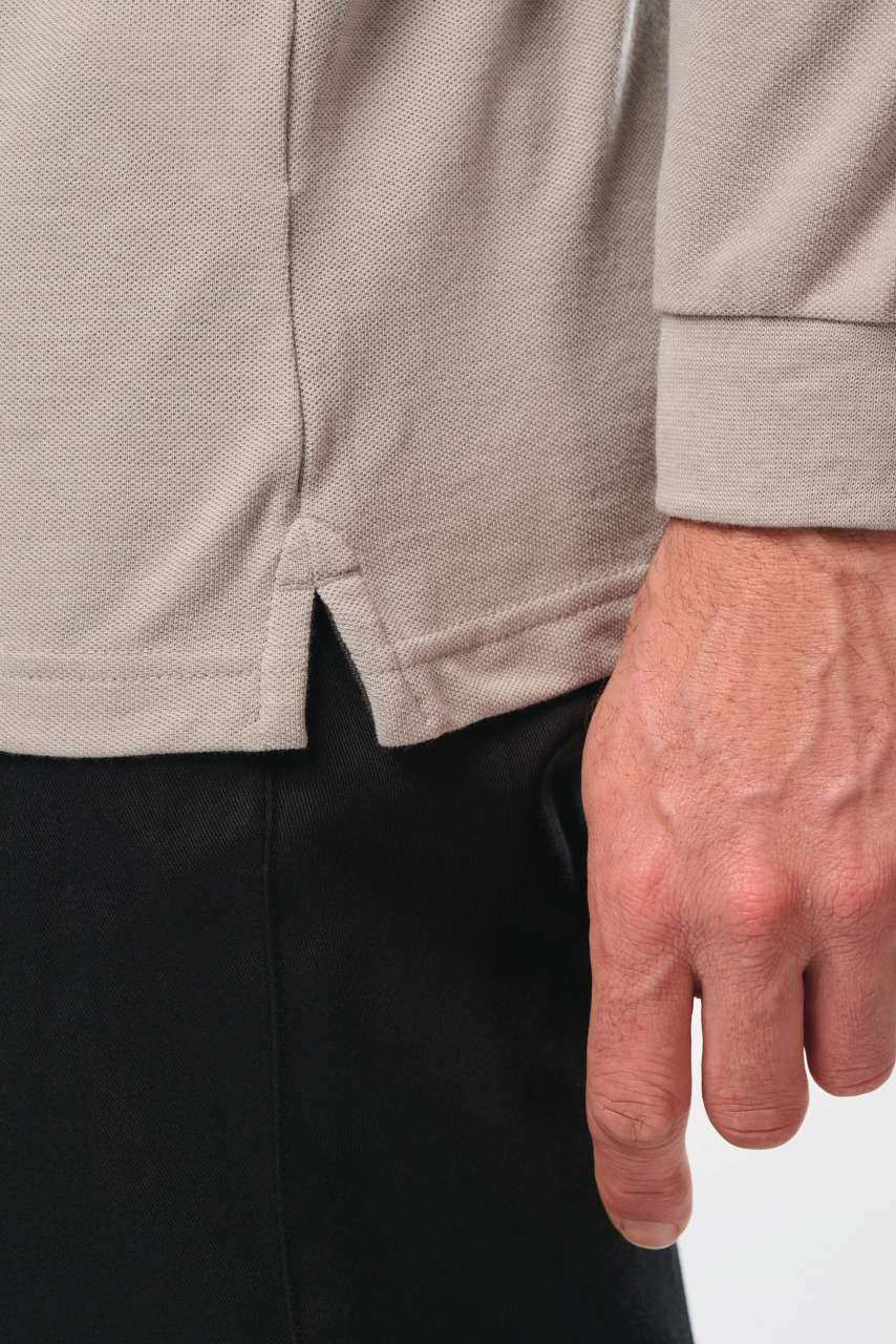 MEN'S LONG-SLEEVED POLO SHIRT