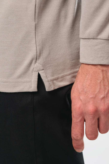 MEN'S LONG-SLEEVED POLO SHIRT